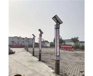 和田景观灯安装