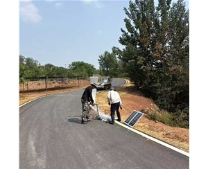 和田太阳能路灯安装